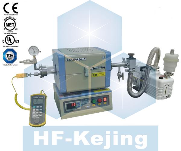 1200℃帶有溫度校準(zhǔn)系統(tǒng)的開啟式管式爐--OTF-1200X-S50-LVT