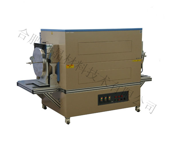 1100℃電動(dòng)開啟式三溫區(qū)管式爐（15英寸石英爐管）OTF-1100X-15-III